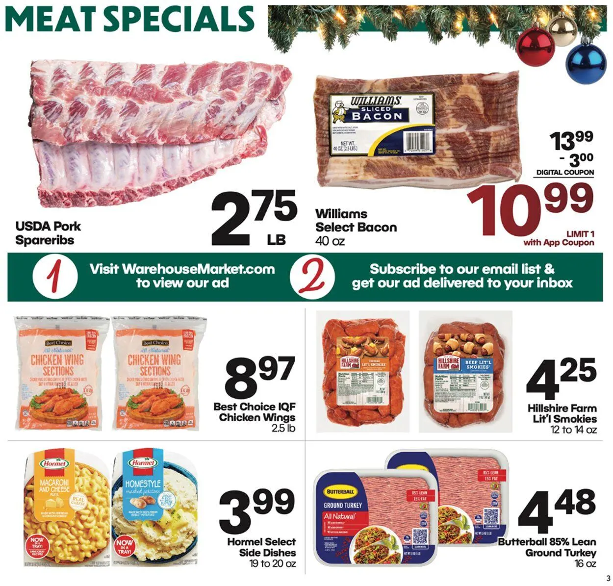 Weekly ad Warehouse Market from December 17 to December 25 2025 - Page 3