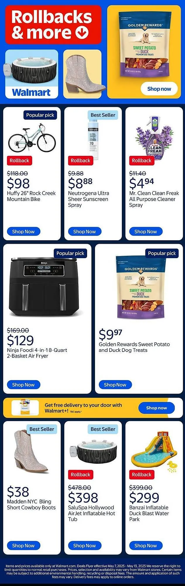 Weekly ad Walmart Weekly Ad from May 7 to May 13 2025 - Page 1