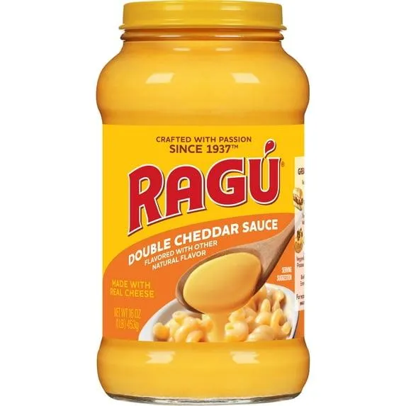 RAGU Double Cheddar Pasta Sauce, 16 oz