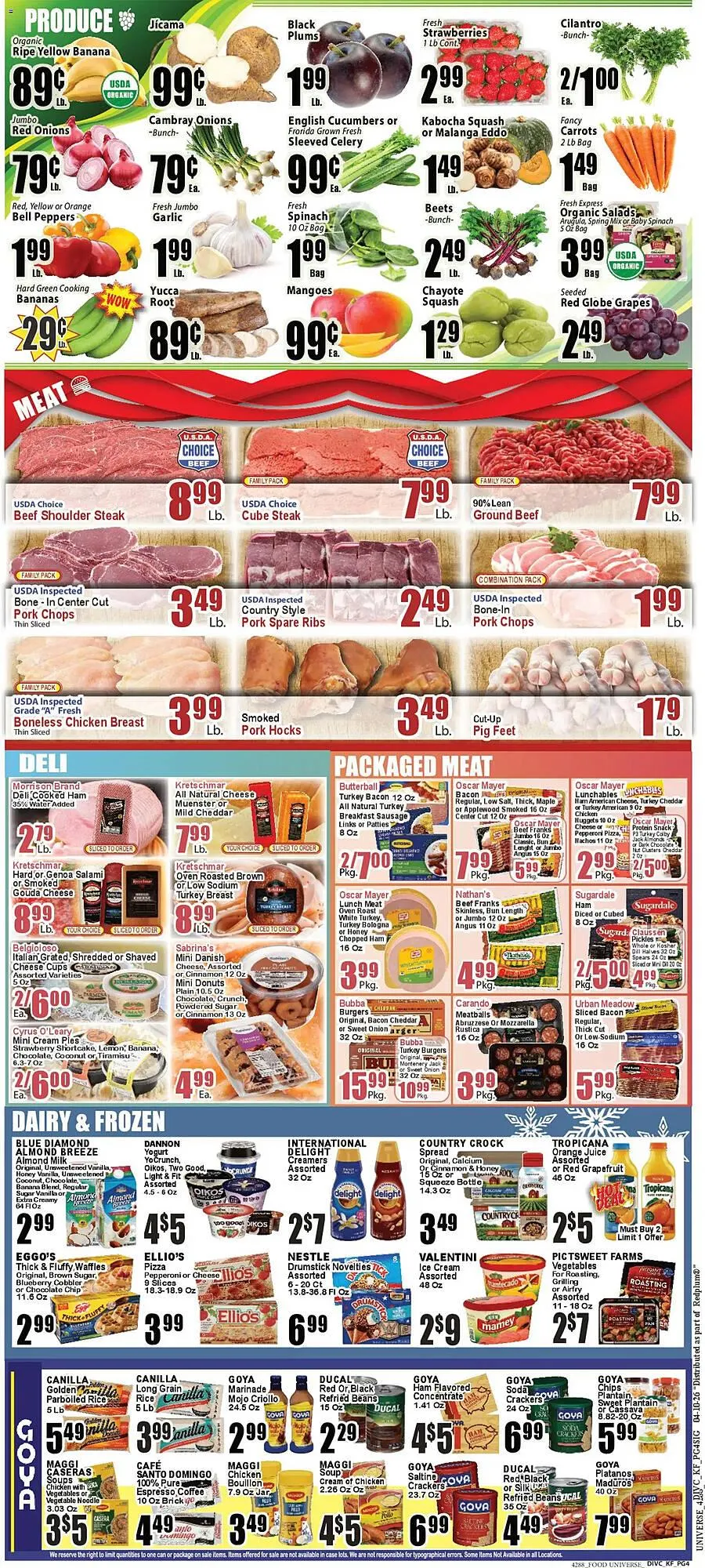 Weekly ad Food Universe circular from April 10 to April 16 2026 - Page 4
