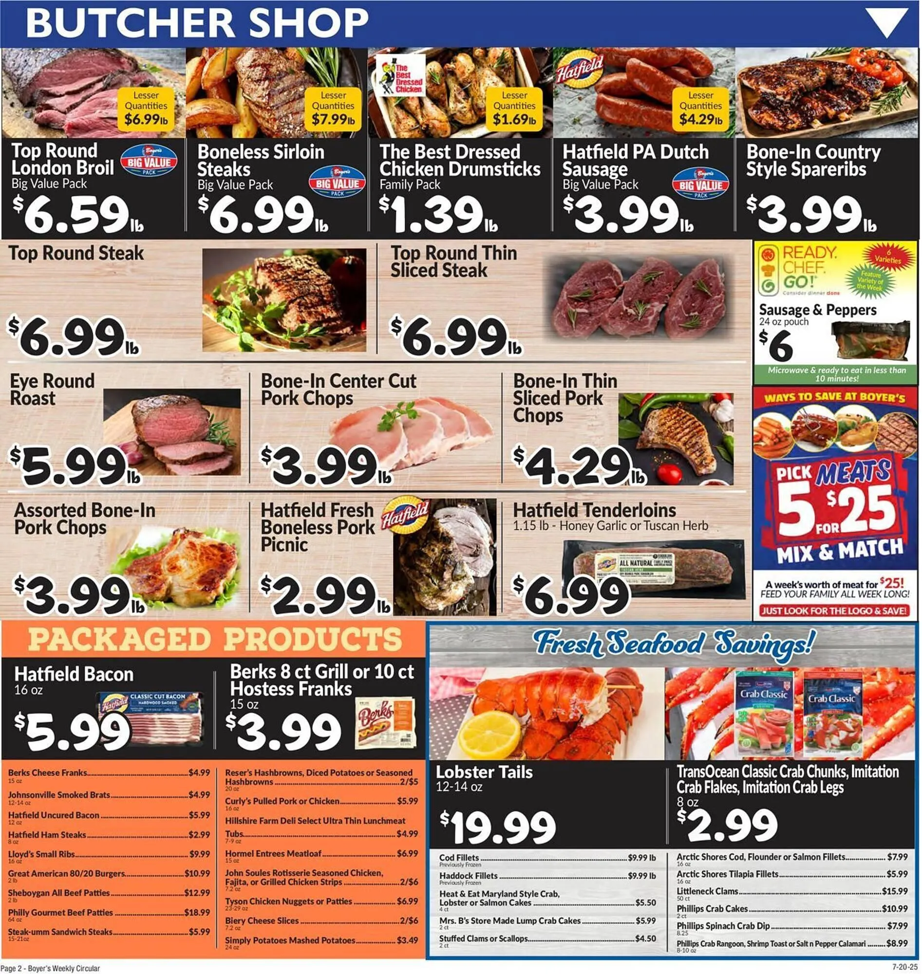 Weekly ad Boyer's Food Markets Weekly Ad from July 20 to July 26 2025 - Page 4