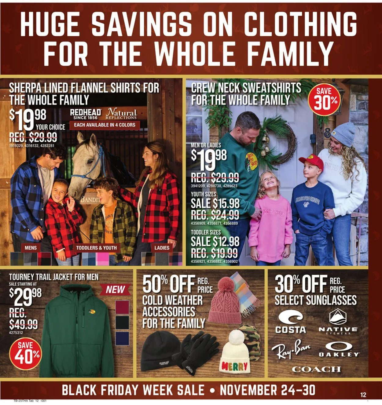 Weekly promotion Cabela's Current weekly ad spanning from November 24 to November 30 2025 - Page 11 for Catalogue 365