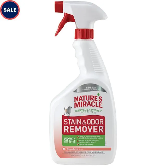 Nature's Miracle Melon Scented Stain & Odor Remover, 32 fl. oz.