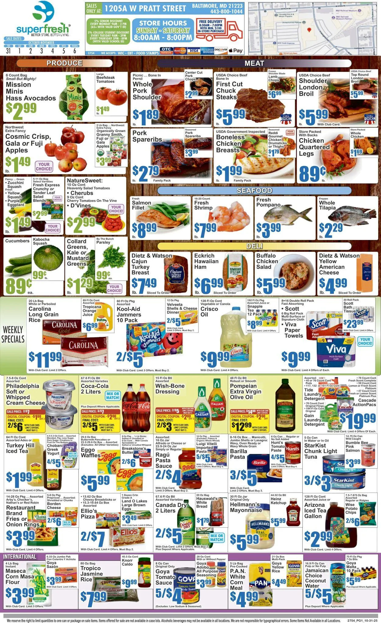 Weekly ad Key Food Current weekly ad from October 31 to November 6 2025 - Page 1
