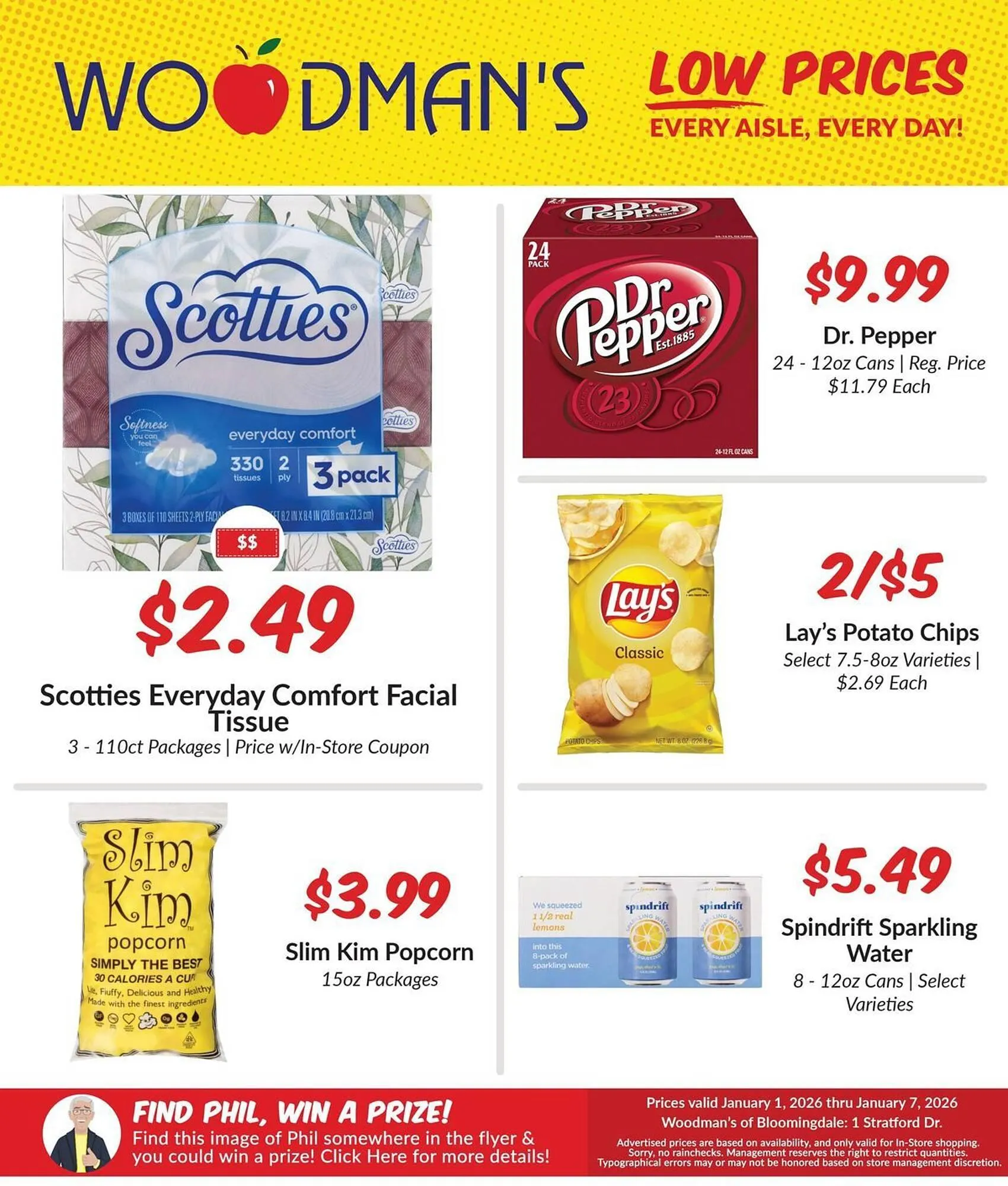 Weekly ad Woodman's weekly ad from January 1 to January 7 2026 - Page 1