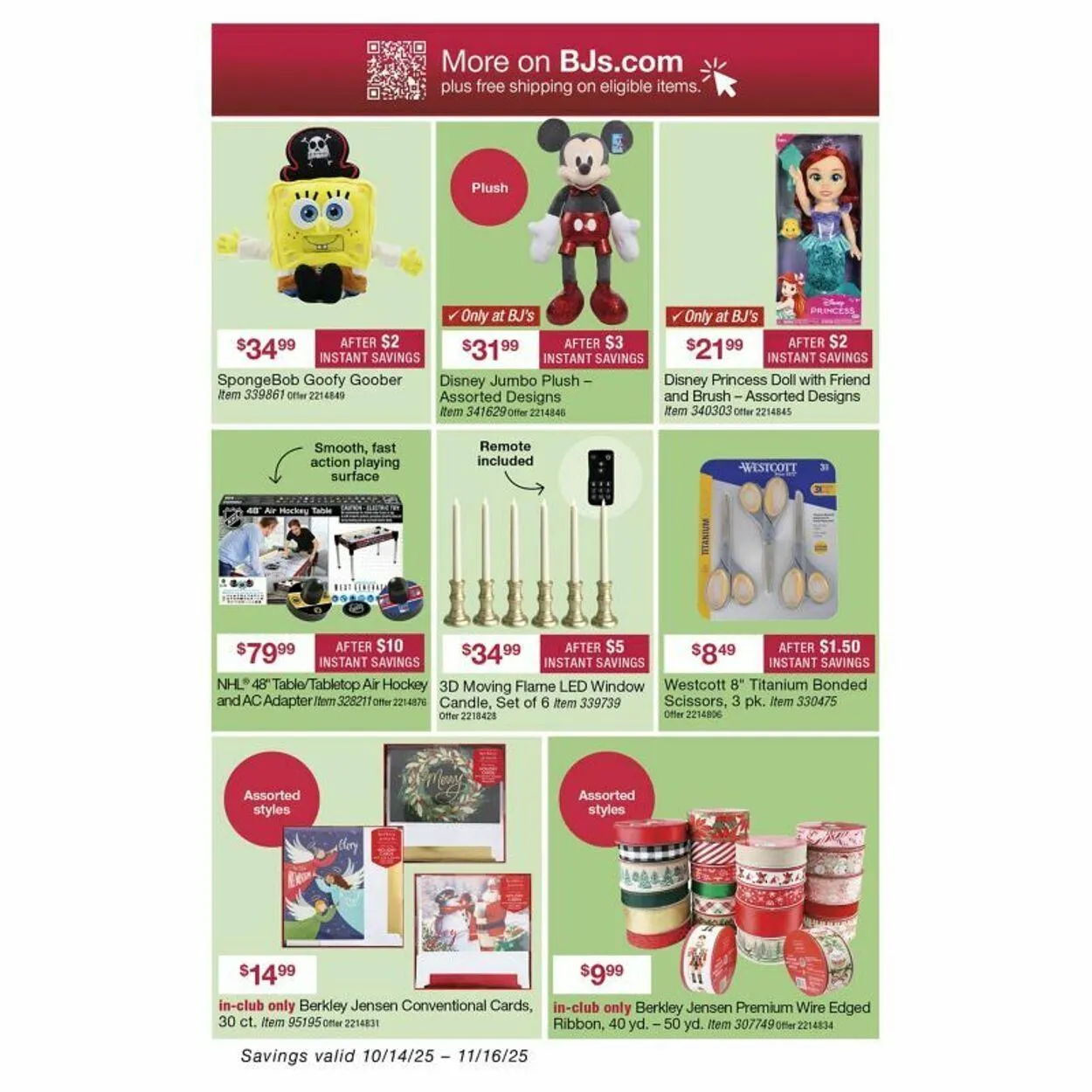 Weekly ad BJ's from October 16 to October 30 2025 - Page 29