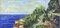 Pino Romanò, View of Costa Viola, Oil Painting, 1990s