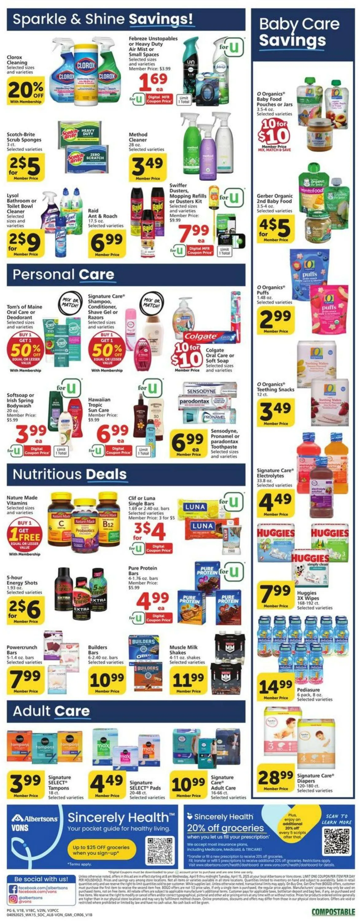 Catálogo de Vons Current weekly ad 9 de abril al 15 de abril 2025 - Página 5