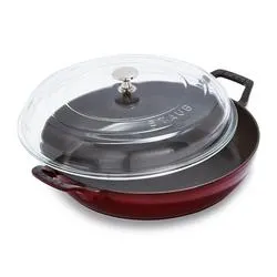 Staub Heritage All-Day Pan with Domed Glass Lid, 3.5 qt.