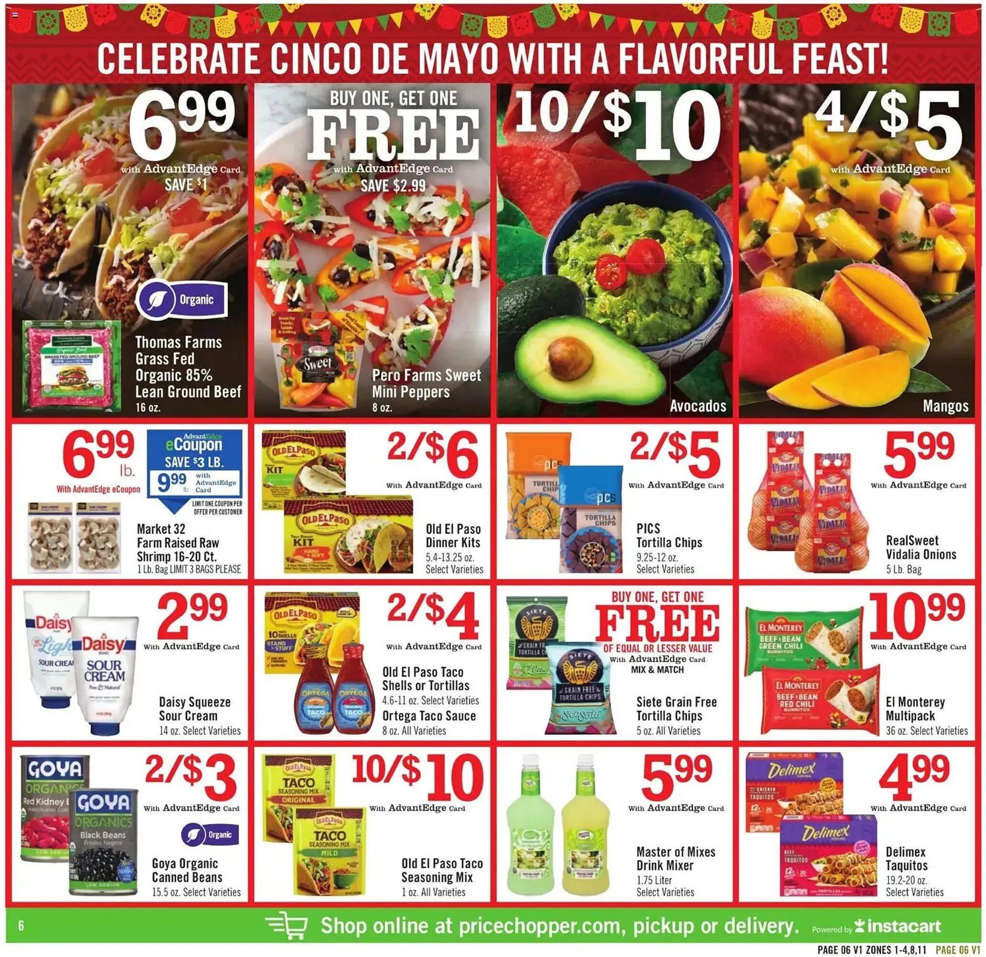 Weekly promotion Price Chopper weekly ad spanning from May 3 to May 10 2026 - Page 6 for Catalogue 365