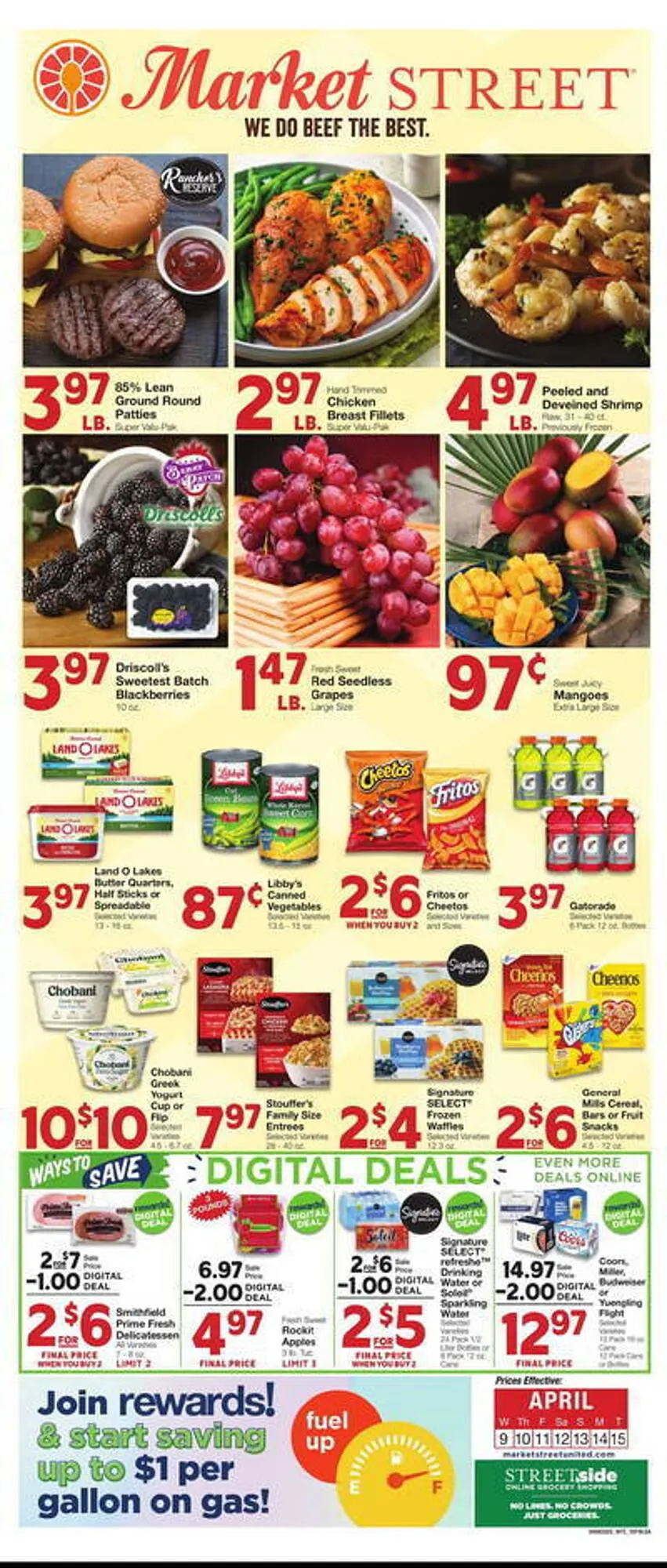 Market Street Weekly Ad - 1