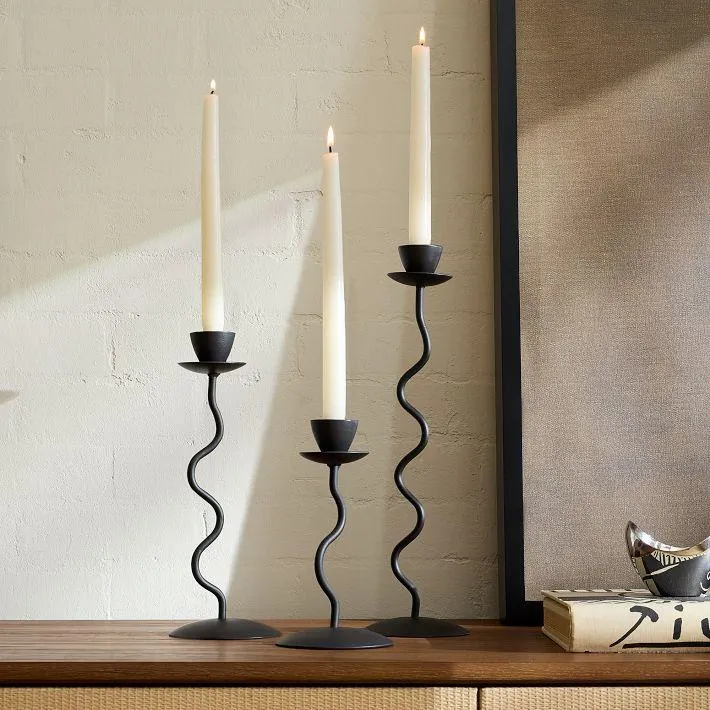 Zigzag Metal Taper Holders