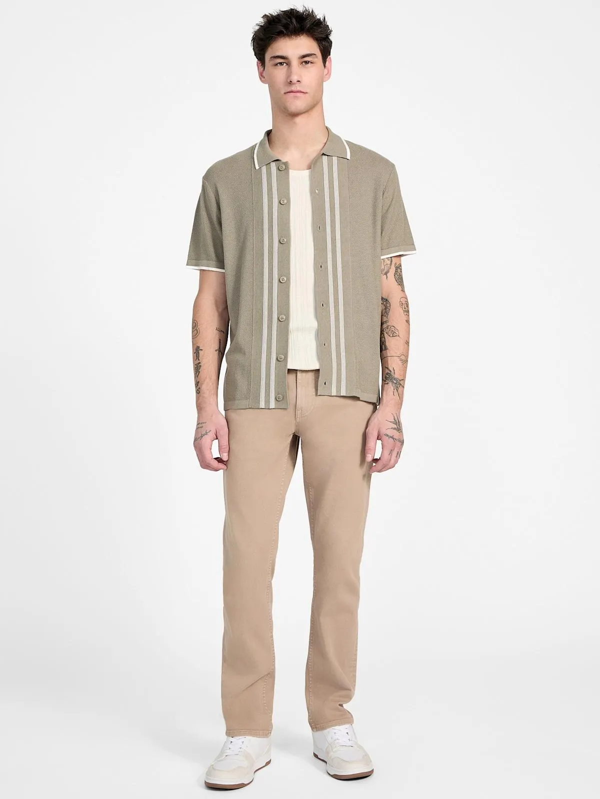 Eco Tyler Striped Sweater Shirt