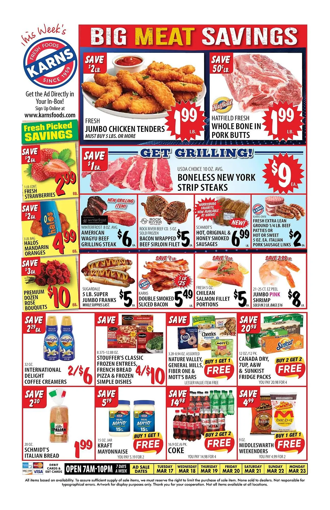 Weekly ad Karns weekly ad from March 18 to March 23 2026 - Page 1