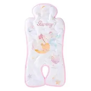 HRPR Car Seat Cooling Pad for Babies & Toddlers | Non Toxic, Soft, Breathable Cooling Mat for Car Seats, Strollers, Cribs | Lightweight, Foldable, Easy Clean Toddler & Infant Cooling Pad (Bunny)