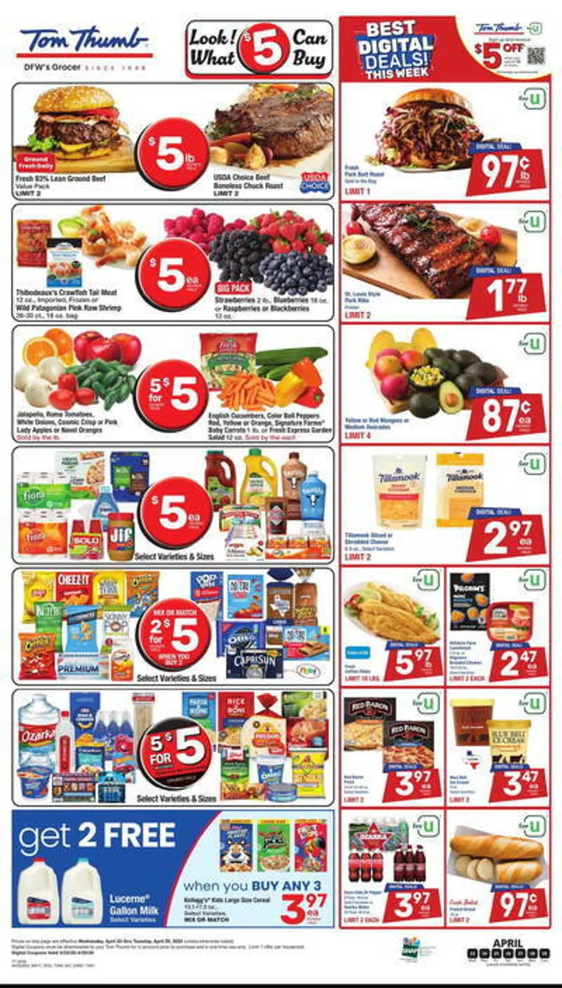 Tom Thumb Weekly Ad - 1