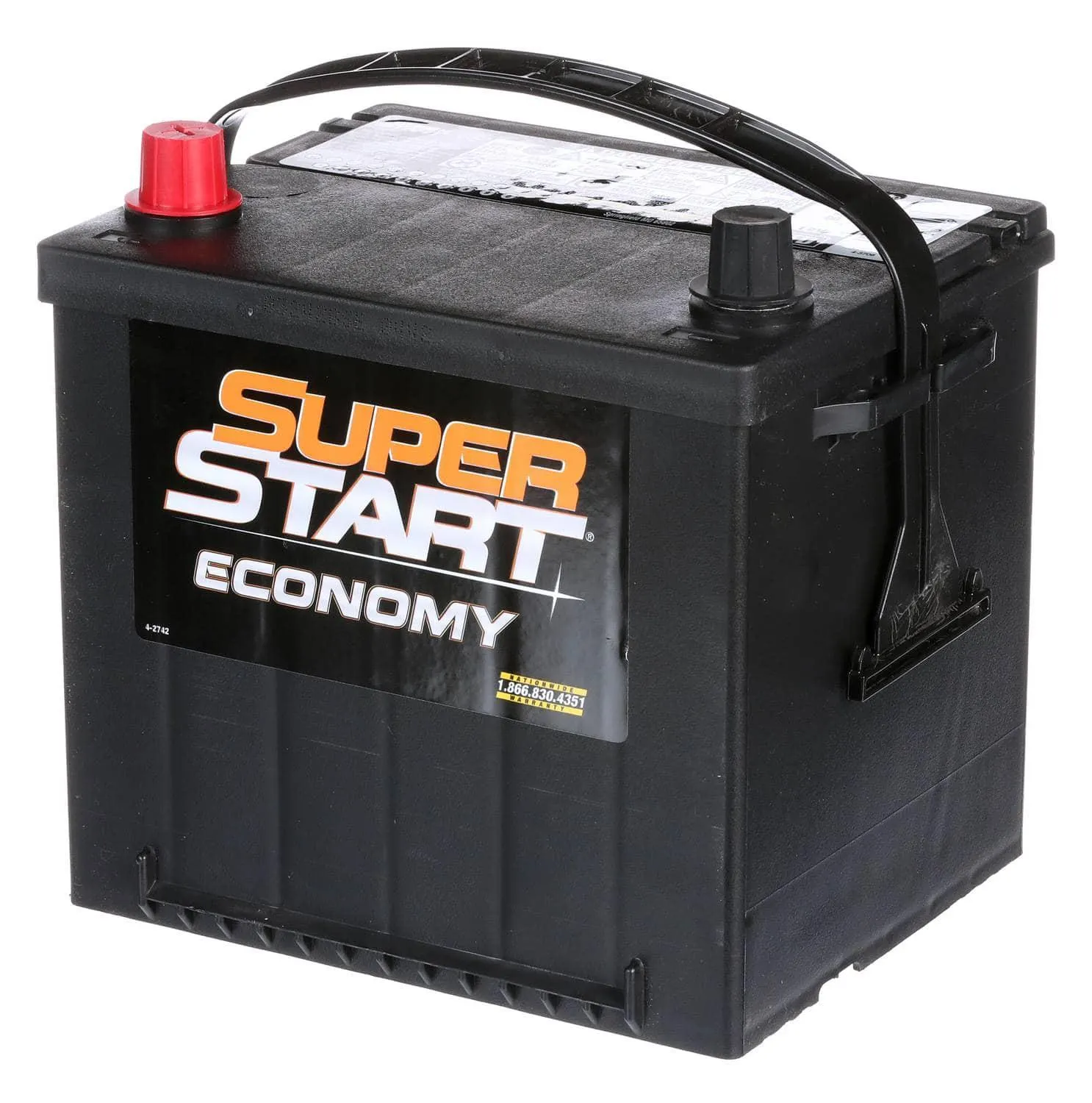 Super Start Economy Standard Flooded Top Post Battery Group Size 26 - 26ECO