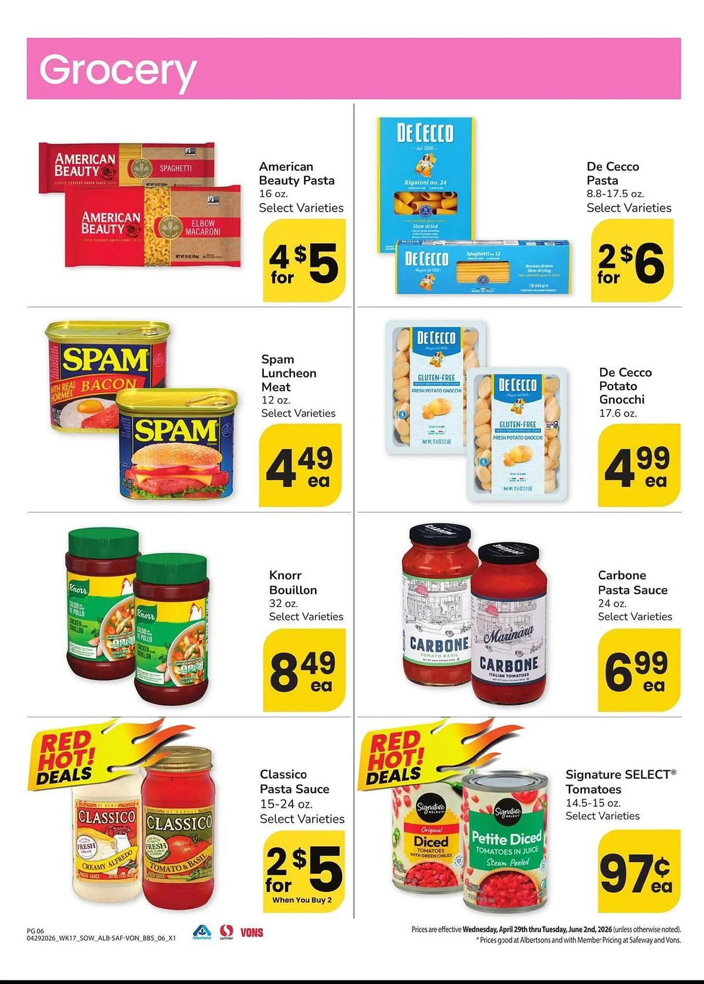 Weekly ad Safeway weekly ad from April 29 to June 2 2026 - Page 6