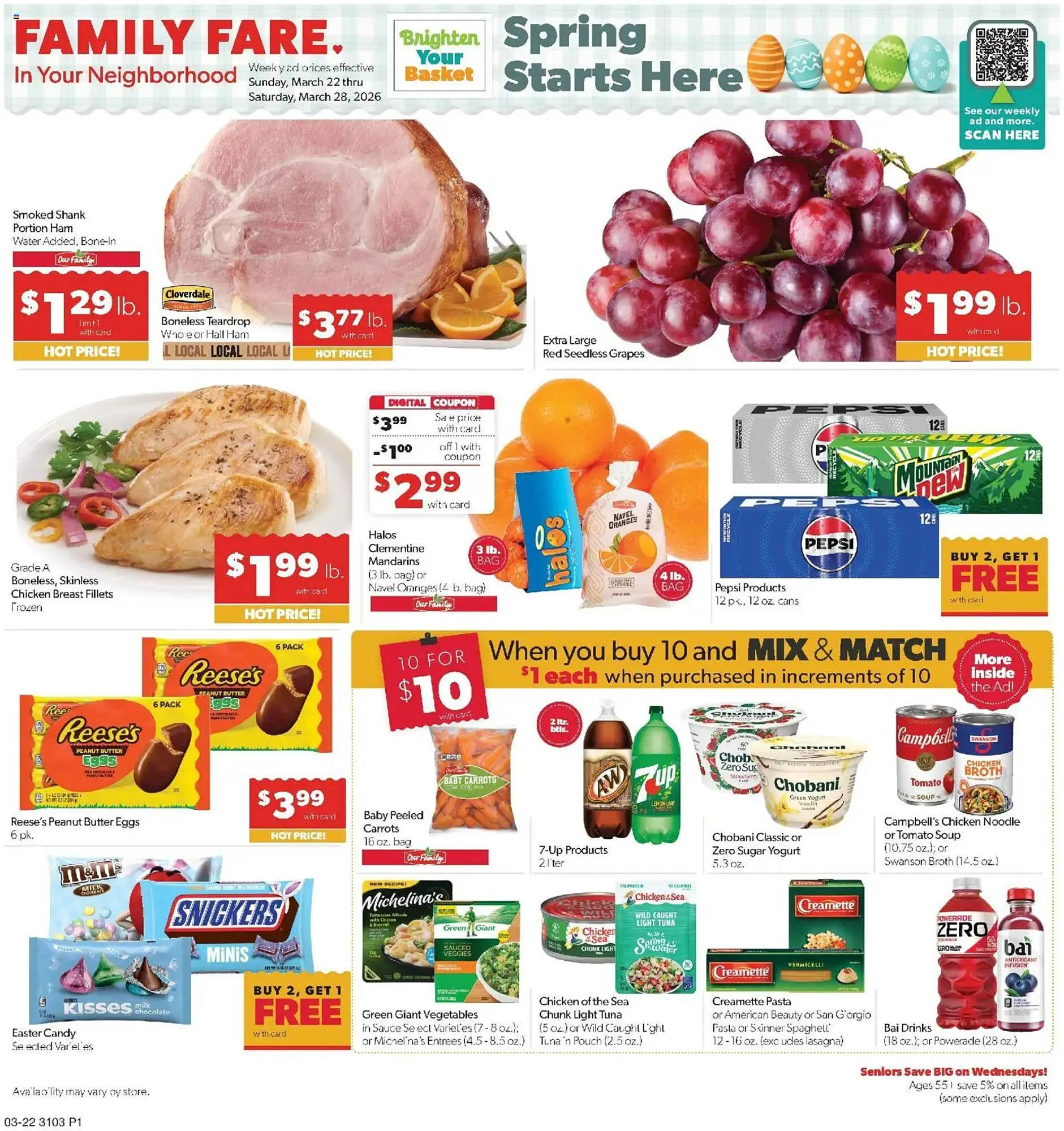 Family Fare weekly ad - 1