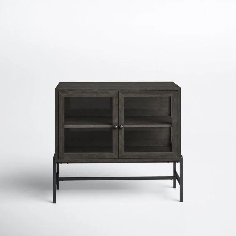 Warner Solid Wood Storage Cabinet