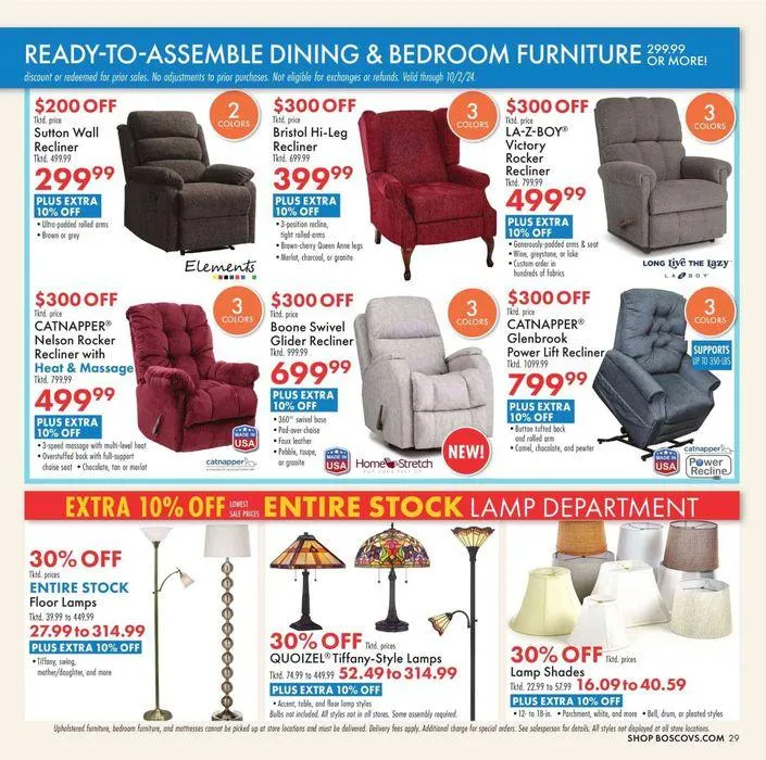 Weekly ad Weekly Ads Boscov's from September 19 to October 2 2024 - Page 21