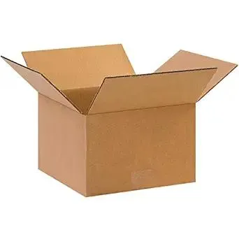 BOX USA 10 x 10 x 6 Corrugated Cardboard Boxes, Small 10"L x 10"W x 6"H, Pack of 25 | Shipping, Packaging, Moving, Storage Box for Home or Business, Strong Wholesale Bulk Boxes