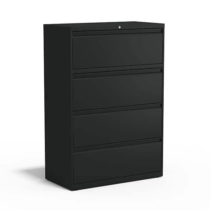 Staples Commercial 4 File Drawer Lateral File Cabinet,