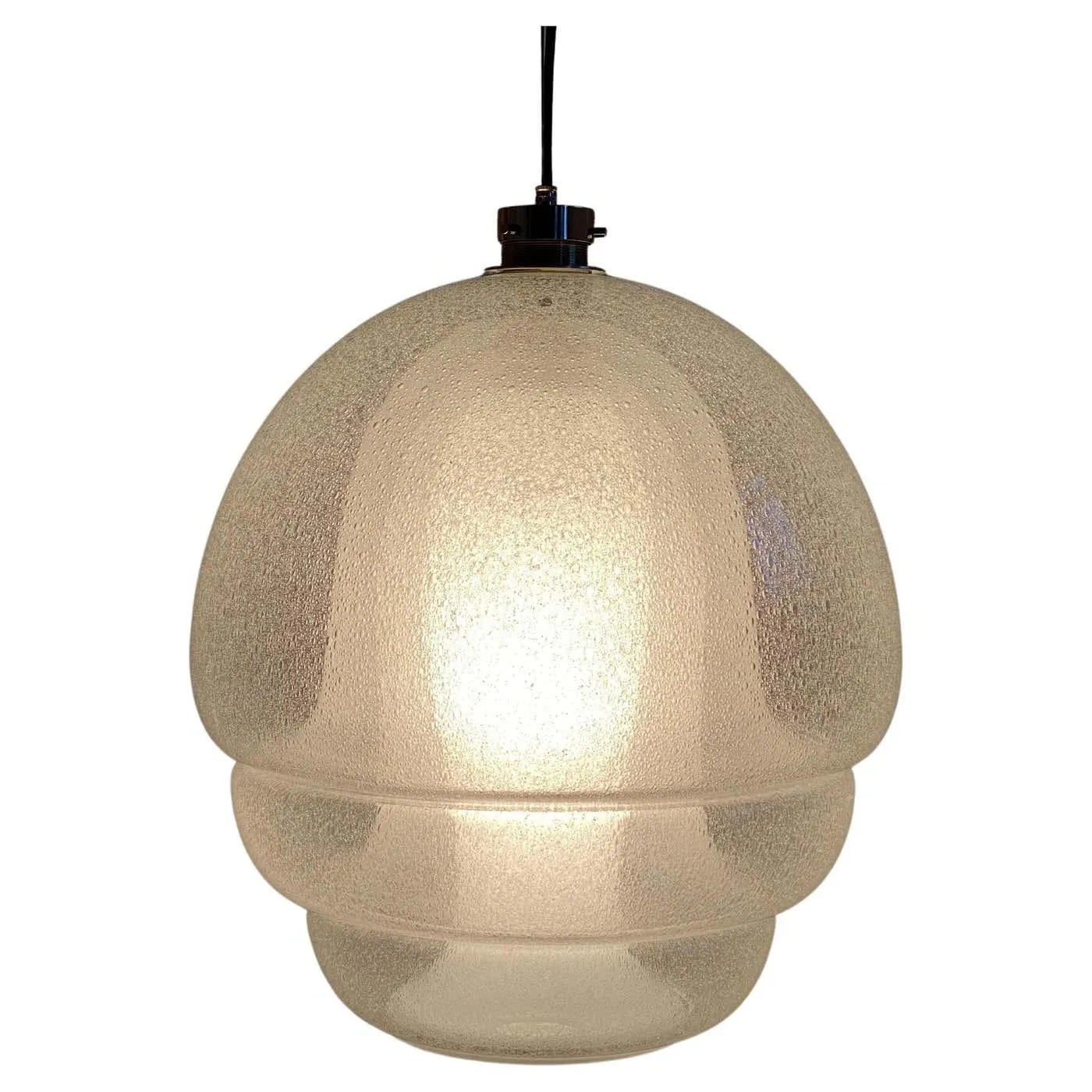 LS 134 Medusa Glass Hanging Lamp by Carlo Nason for Mazzega, 1960s