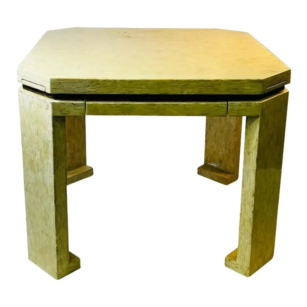 1980s Enrique Garcel Modernist Tessellated Game Table