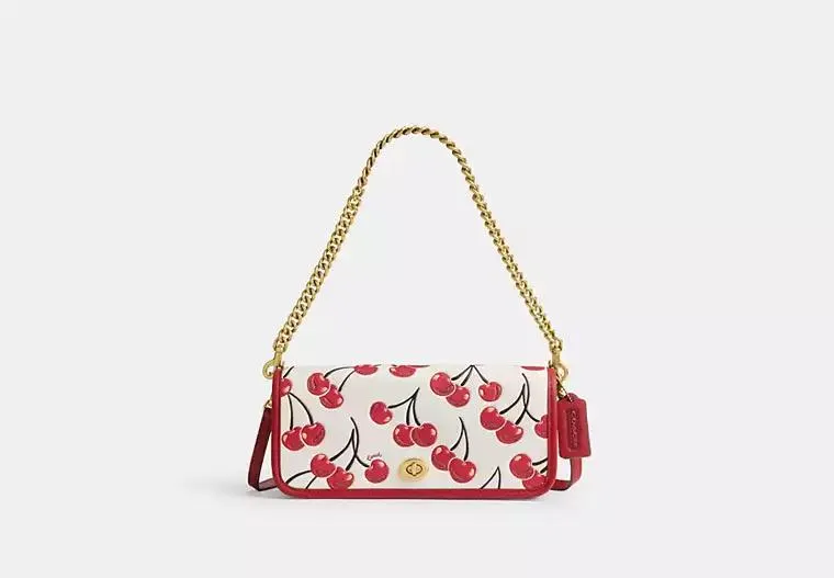 Dinky Bag With Cherry Print
