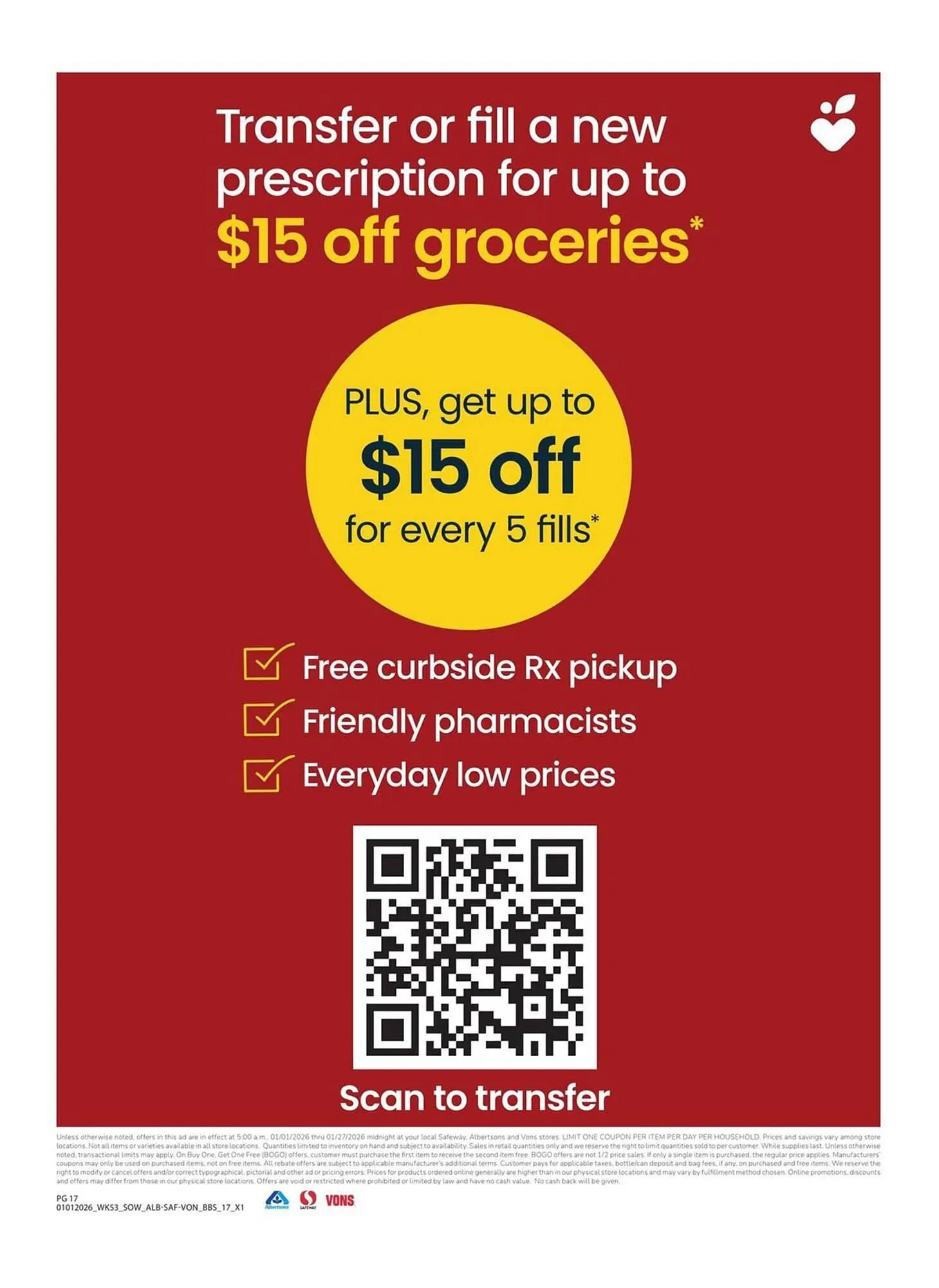 Weekly ad Albertsons weekly ad from January 1 to January 27 2026 - Page 17