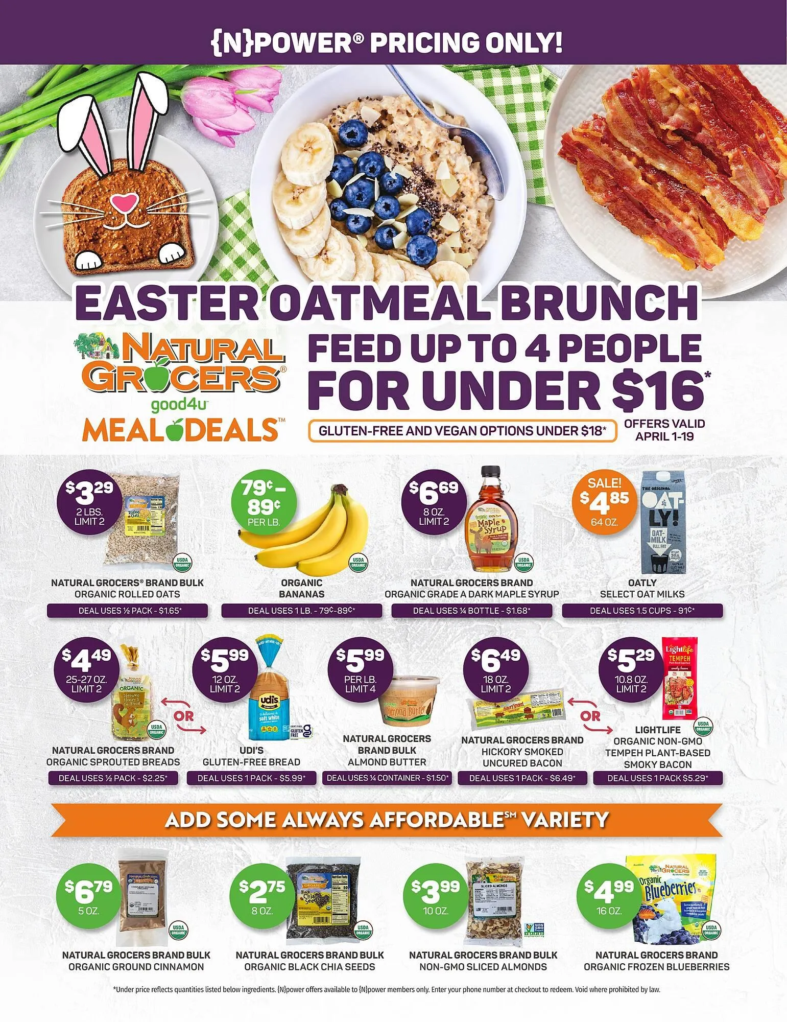 Weekly ad Natural Grocers ad from April 18 to April 26 2025 - Page 54