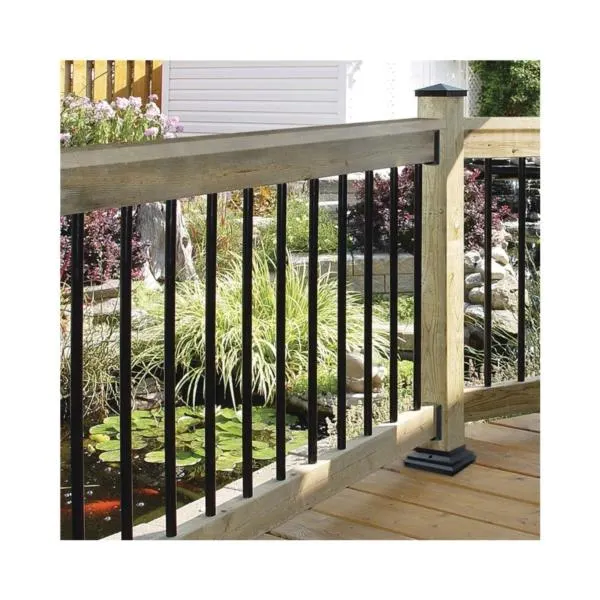 RDPS26 Tubing Baluster, 26 in L, Round, Steel, Galvanized