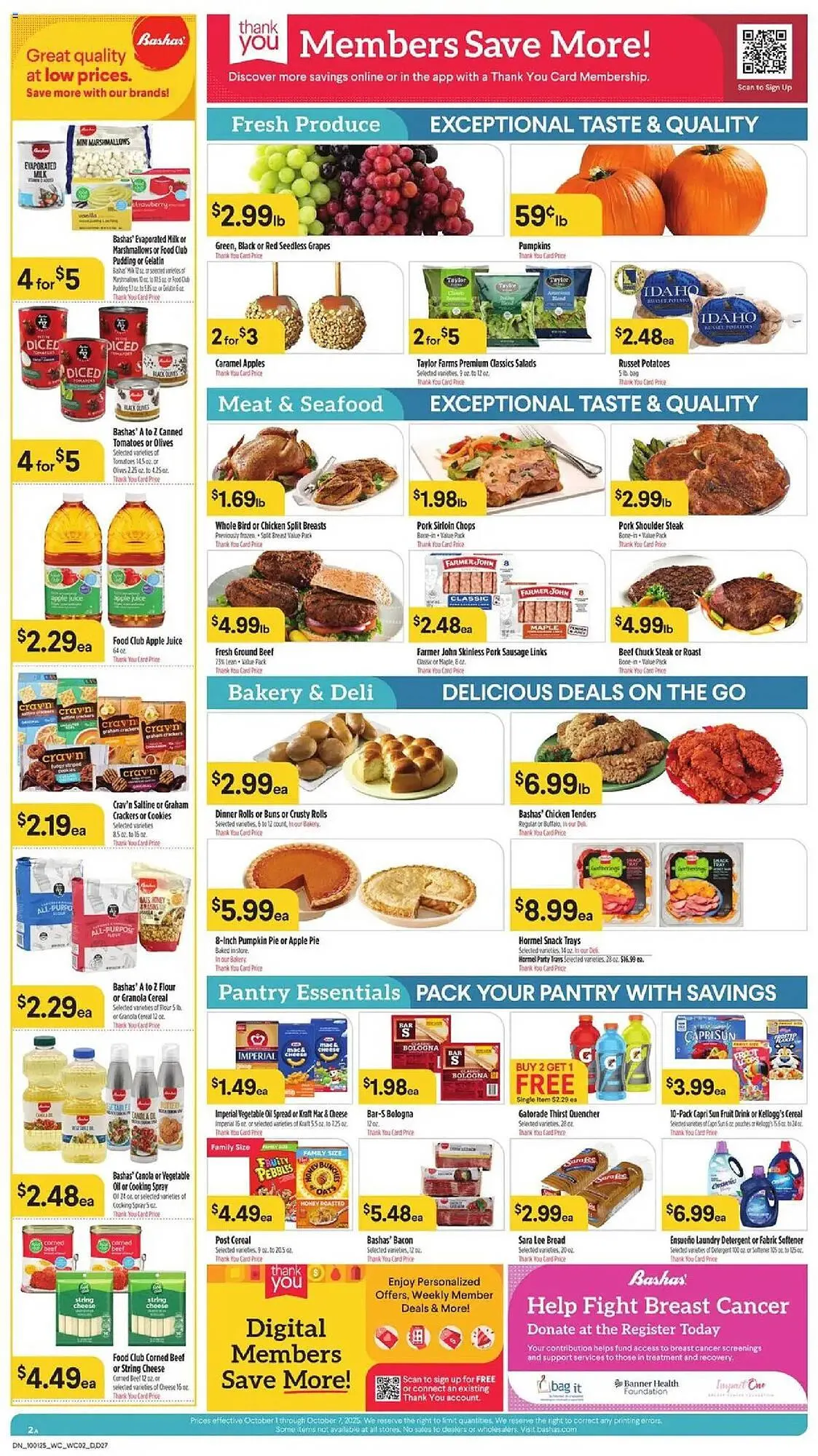 Weekly ad Bashas' weekly ad from October 1 to October 7 2025 - Page 2
