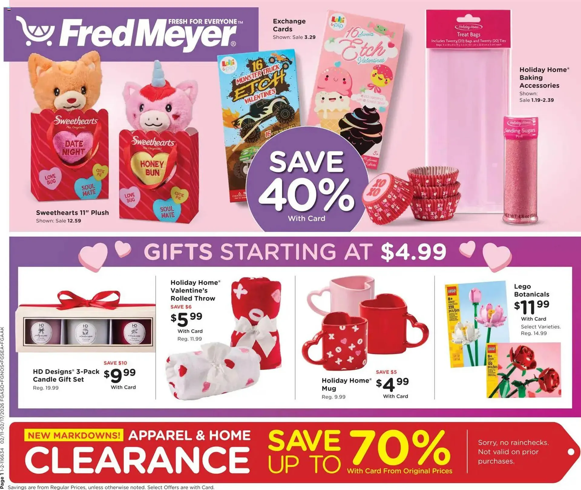Fred Meyer weekly ad - 1