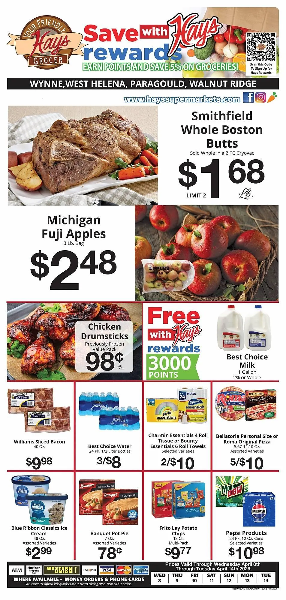 Weekly ad Hays Supermarket weekly ad from April 8 to April 14 2026 - Page 2
