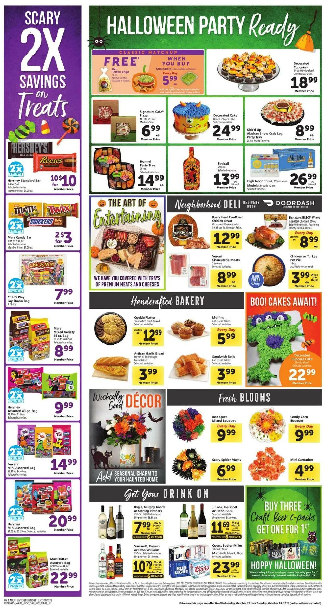 Weekly ad Safeway Current weekly ad from October 22 to October 28 2025 - Page 2