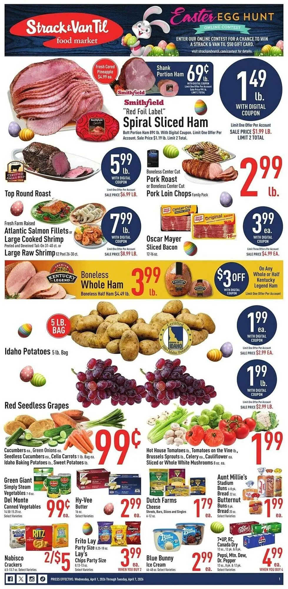Weekly ad Strack & Van Til weekly ad from April 1 to April 7 2026 - Page 1
