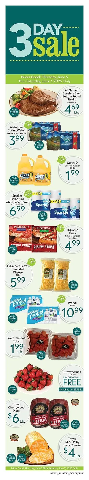 Riesbeck Weekly Ad - 1