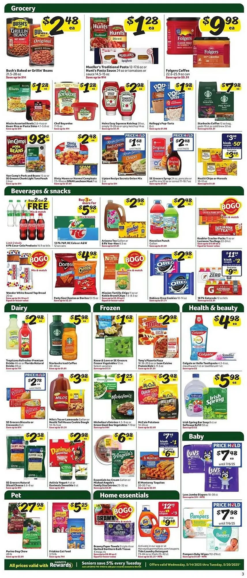 Weekly ad Harveys Supermarkets Weekly Ad from May 14 to May 20 2025 - Page 5