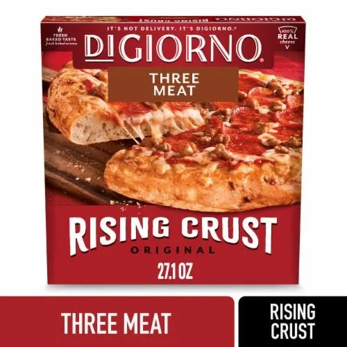 DIGIORNO® Frozen Pizza Rising Crust 3 Meat