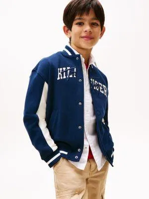 Kids' Mixed Logo Sweatshirt Bomber