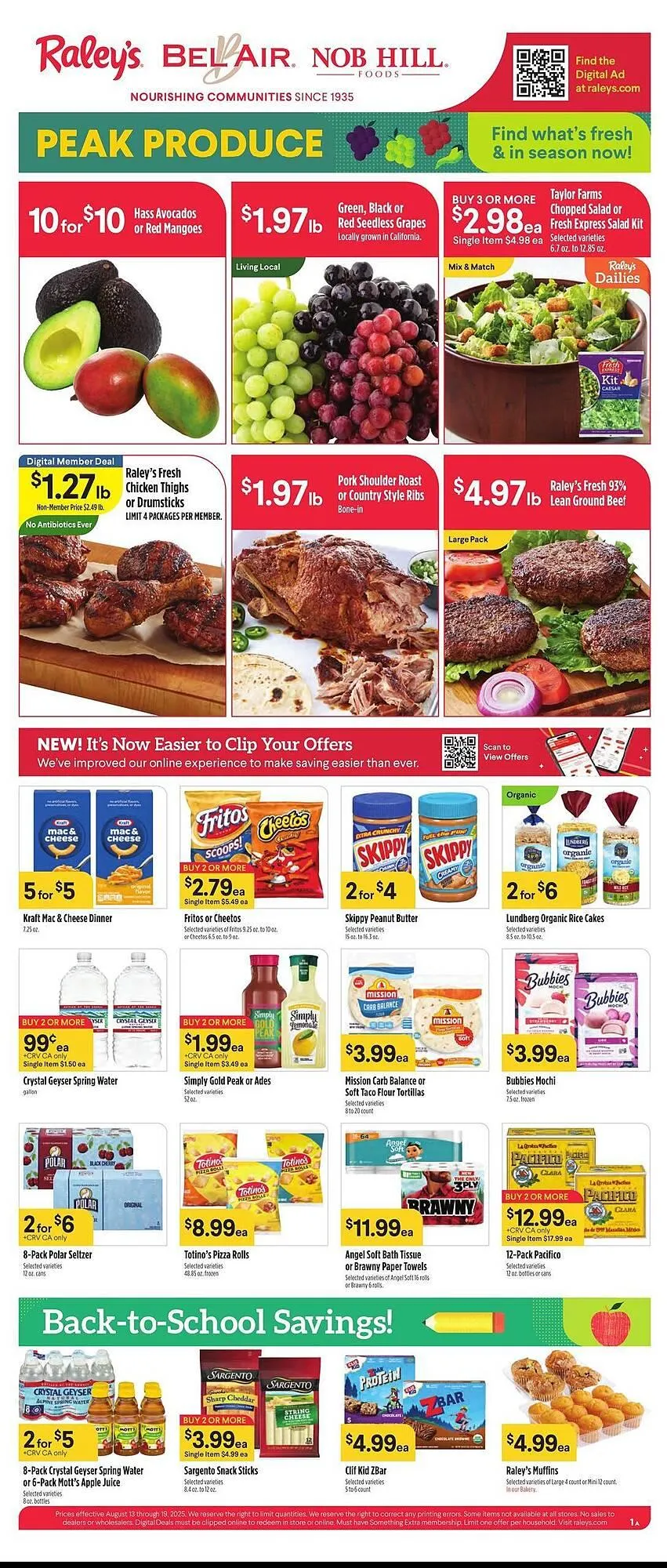 Bel Air Markets Weekly Ad - 1