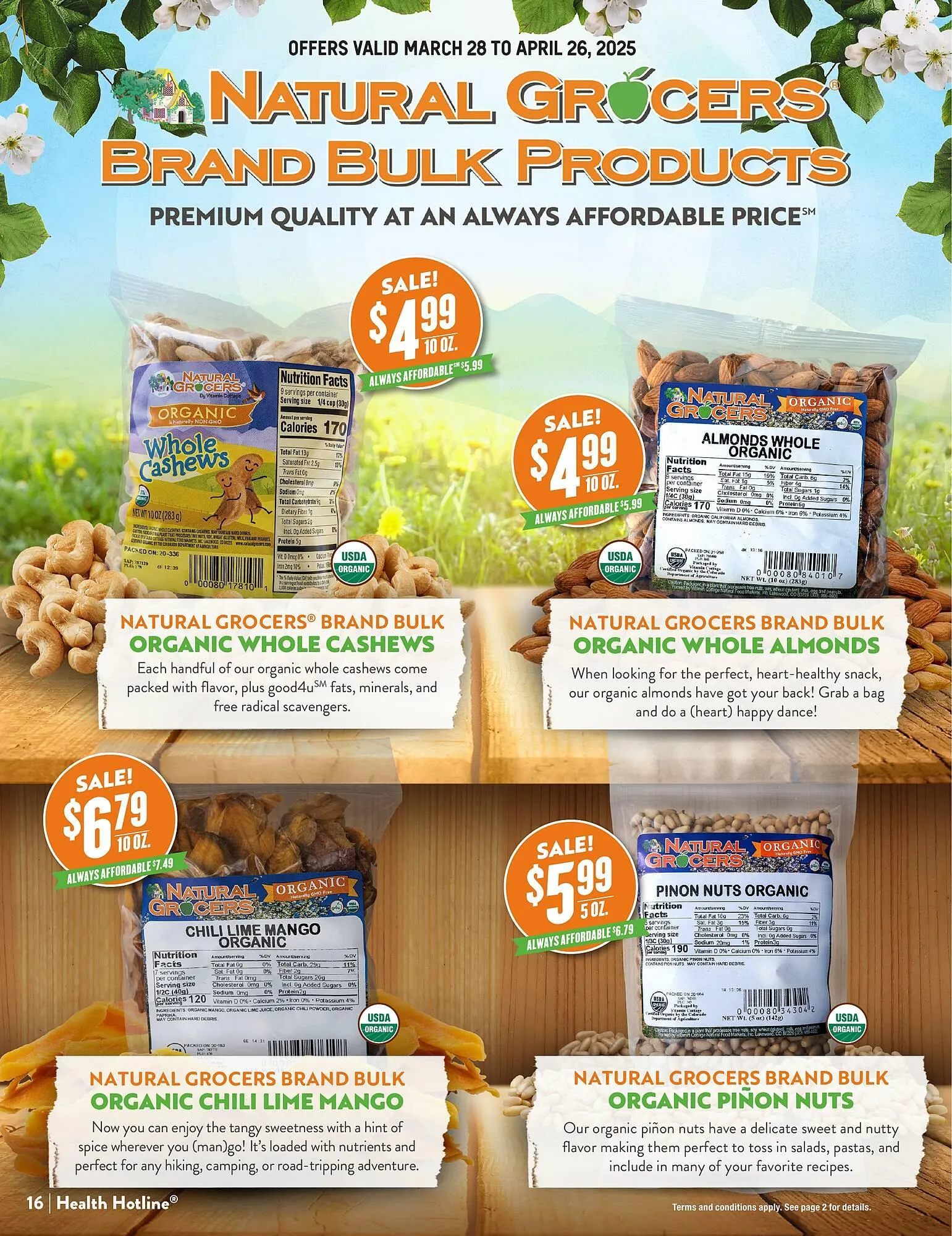 Weekly ad Natural Grocers ad from April 18 to April 26 2025 - Page 16