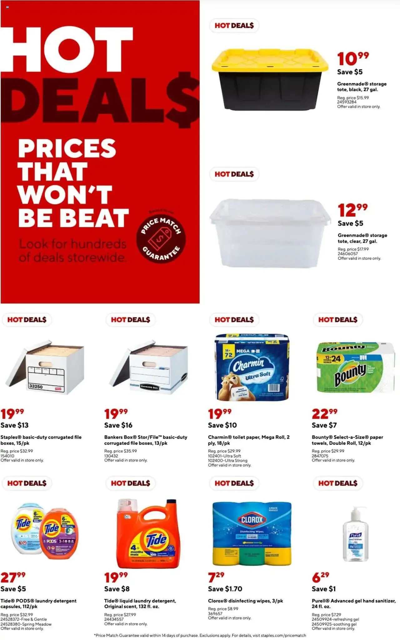 Weekly ad Staples Weekly Ad from May 11 to May 17 2025 - Page 1