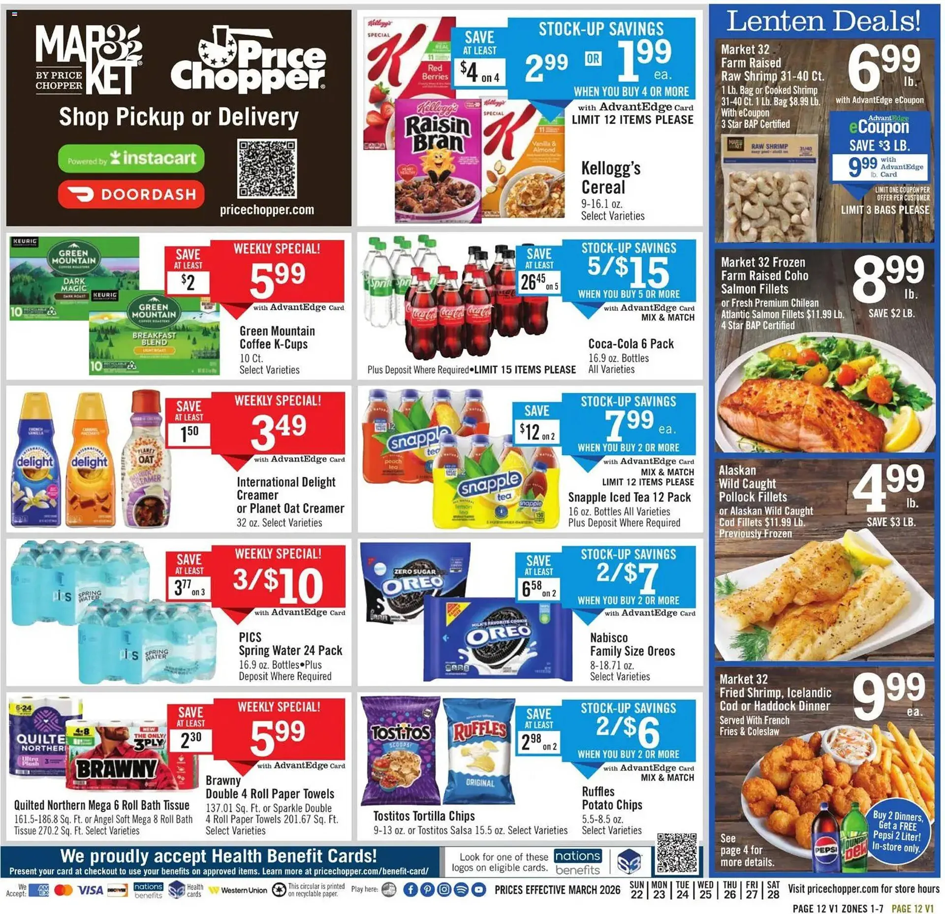 Weekly ad Price Chopper weekly ad from March 22 to March 29 2026 - Page 12