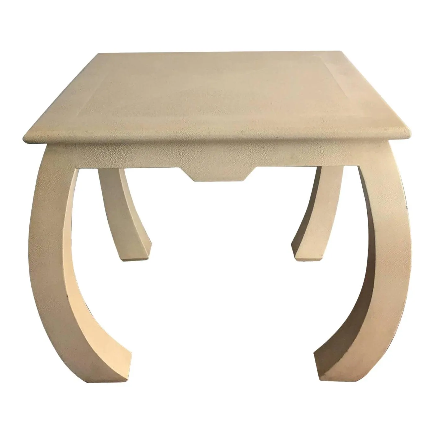 Shagreen Leather Table by Enrique Garcel