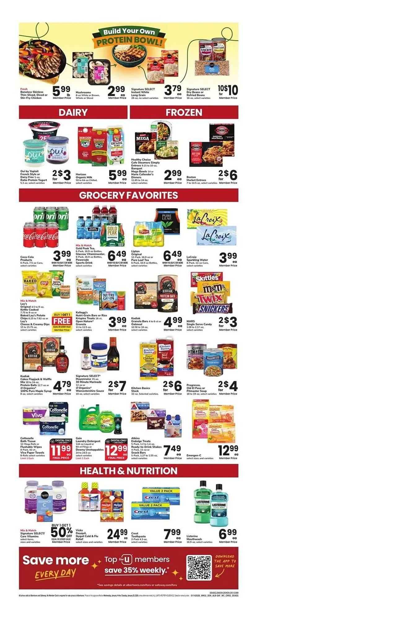 Weekly ad Albertsons weekly ad from January 14 to January 20 2026 - Page 2