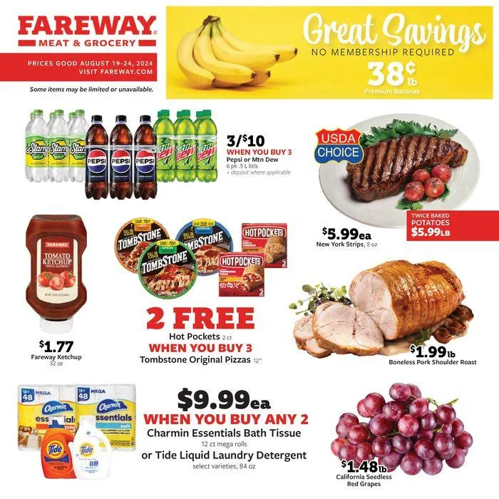 Weekly ad Great discounts on selected products from August 19 to September 2 2024 - Page 1