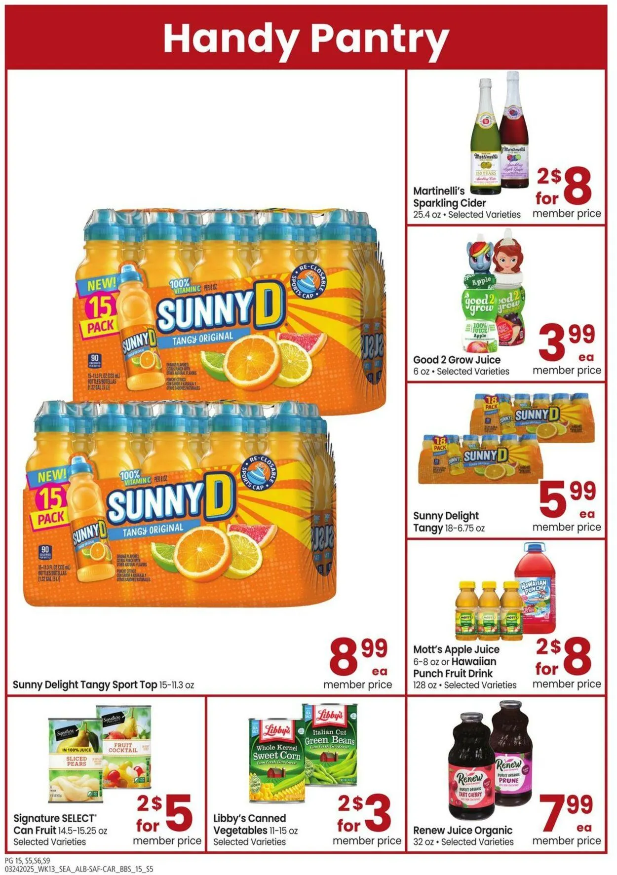 Weekly ad Carrs from March 24 to April 20 2025 - Page 15